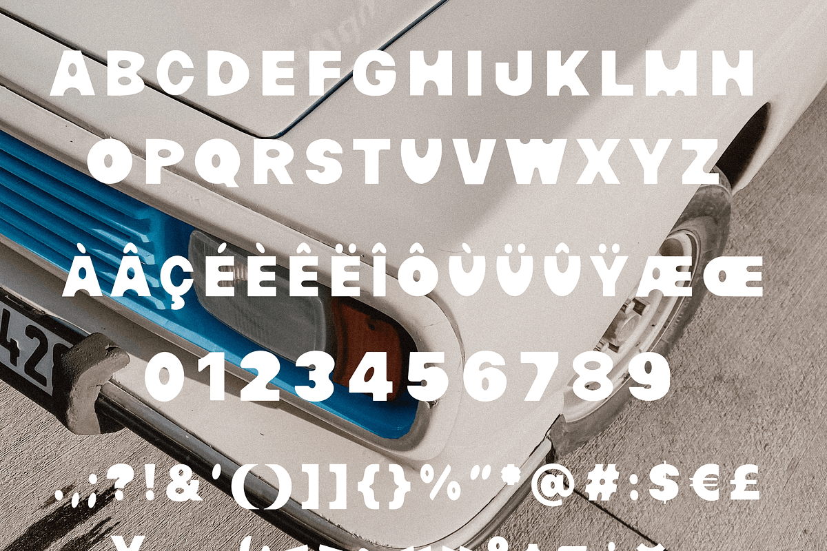 Pika - A playful and quirky font, a Symbol Font by Iasan Design (Photo 7 of 7)