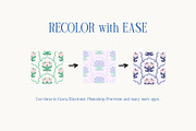 Pink Floral Grand Millennial Pattern, a Pattern Graphic by Hello Holly Studio (Thumbnail 7 of 10)