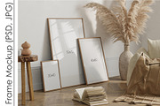 Frame Mockup PSD JPG, a Print Template by VNmockup (Thumbnail 2 of 5)