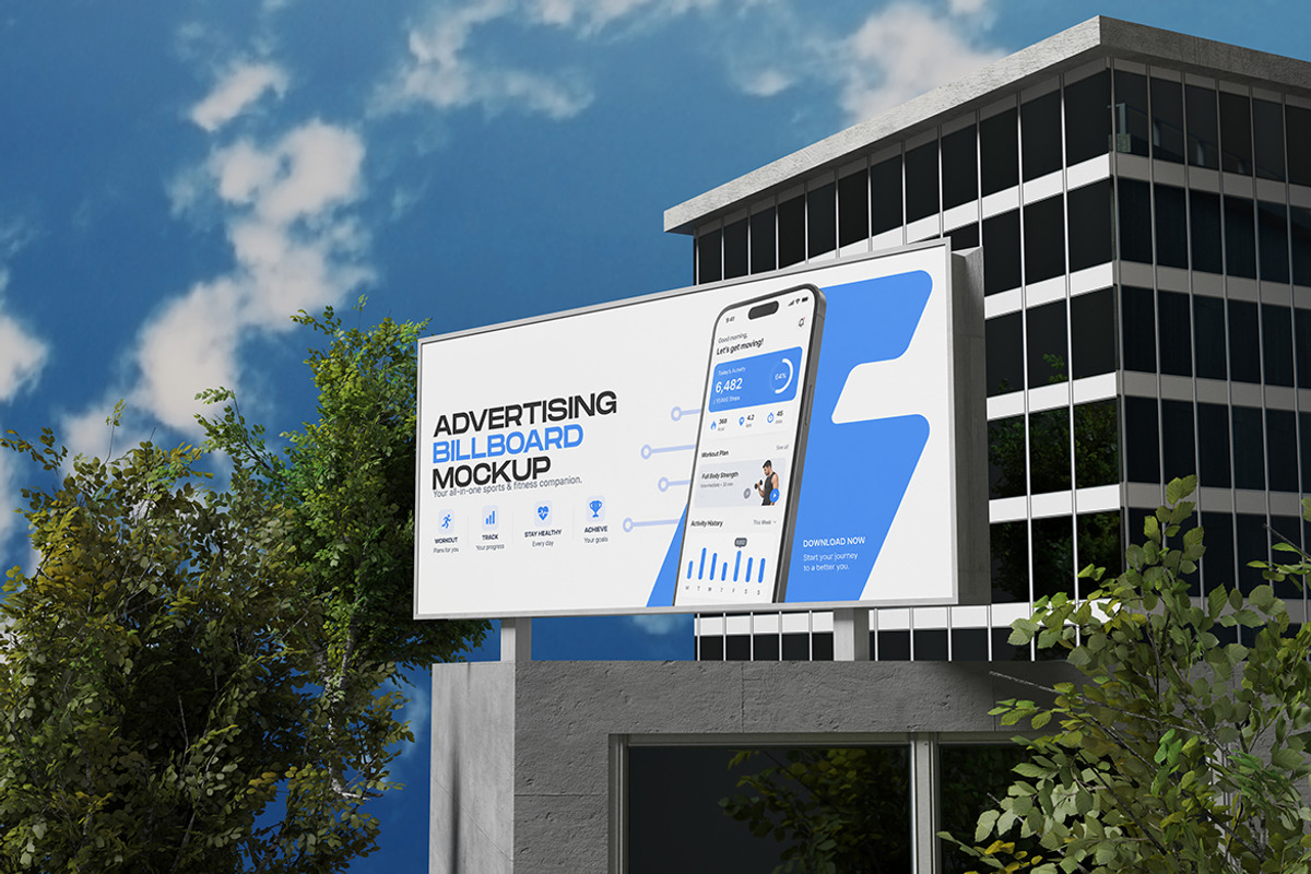 Advertising Billboard Mockup, an Advertising Mockup by My Code Std (Photo 5 of 5)