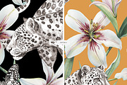 Moonlit Grace | Luxury Patterns, a Pattern Graphic by LEAFure (Thumbnail 9 of 10)