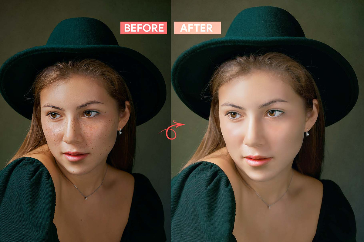 Smooth Skin Pro Photoshop Action, an Action Add-On by MRI STUDIO (Photo 7 of 8)