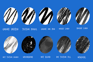 Texture Brush Kit For Procreate