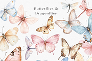 Spring Wings - Butterflies Clipart, a Decorative Illustration by ThaismotaCreativeCo (Thumbnail 5 of 6)