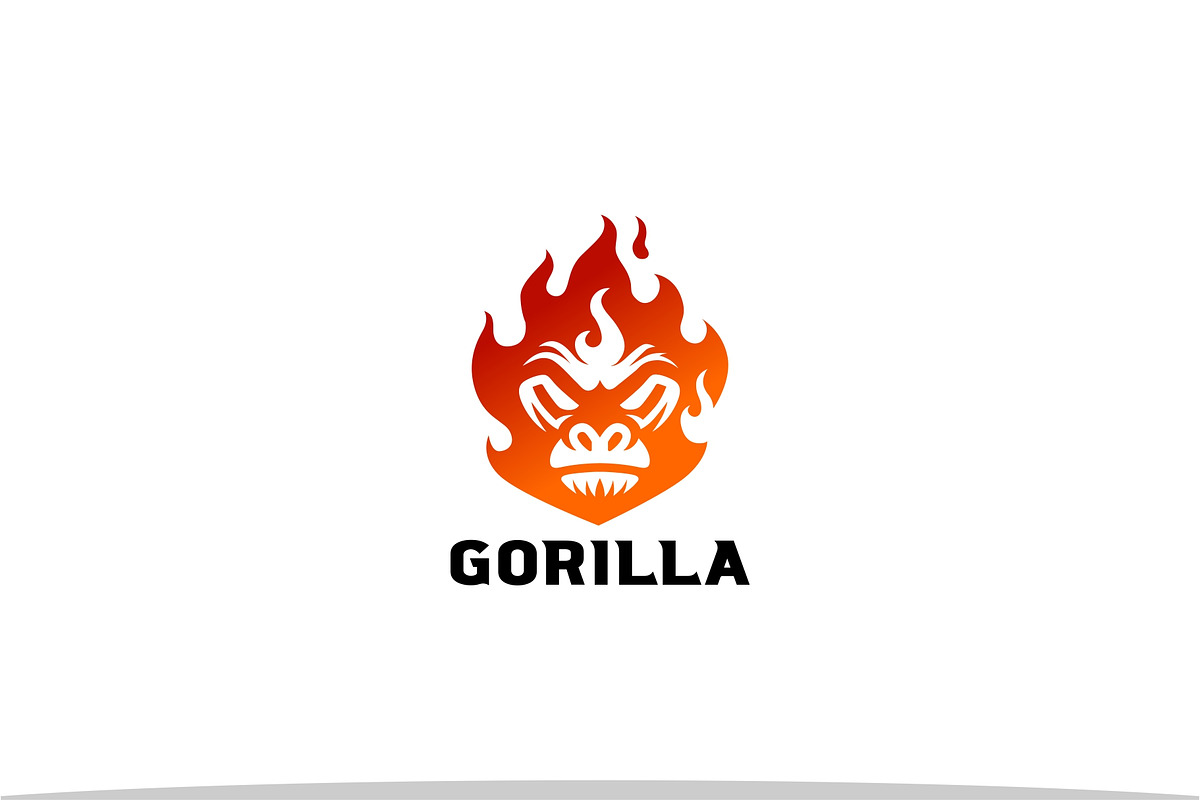 Gorilla Fire Logo, a Branding & Logo Template by Metrolinevision (Photo 2 of 2)