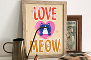 Meow Zilla - Display Cat Theme Font, a Font by PutraCetol Studio (Thumbnail 11 of 11)