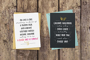 Espresso Roast Font Trio, a Script Font by Every Tuesday (Thumbnail 4 of 14)