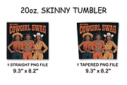 Melanin Cowgirl Swag 20oz Tumbler, an Arts & Entertainment Photo by LamanAzalea (Thumbnail 2 of 2)