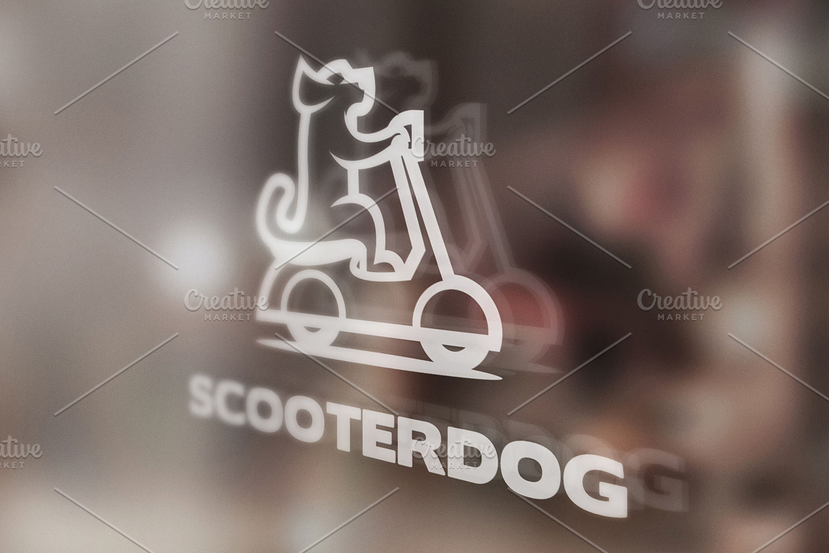 Scooter Dog - Mascot Logo, a Branding & Logo Template by ashenterprise (Photo 4 of 5)