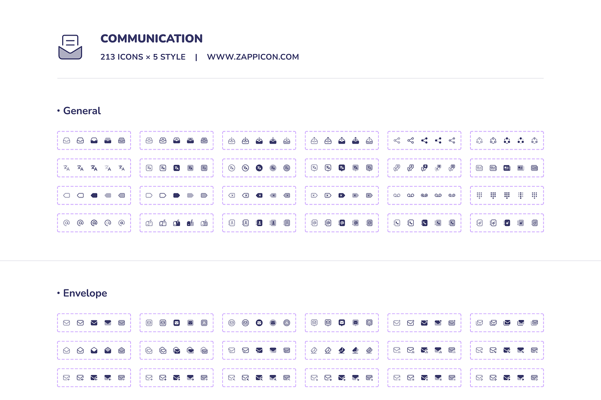 Zappicon - Modern UI Icons Library, an Outline Icon by magicoon (Photo 10 of 10)