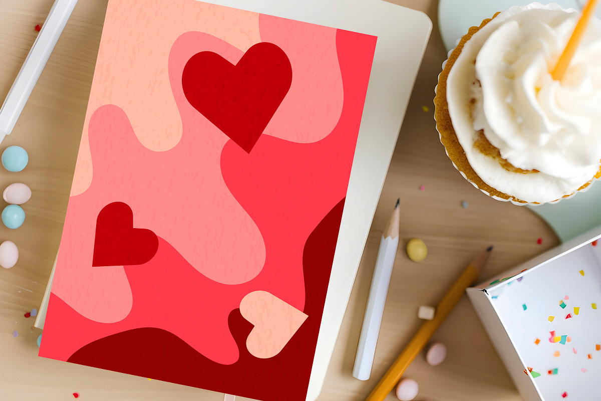 Love Hearts flyers|Romantic cards, a Flyer Template by Tati_Kli (Photo 3 of 4)
