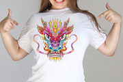 Chinese dragons set, an Animal Illustration by Watercolor fantasy (Thumbnail 3 of 4)