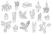 House plants, a Decorative Illustration by cutelevindesign (Thumbnail 2 of 8)