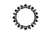 Decorative Nature Frame Silhouettem, a Graphic by BIPLOB EXPERT (Thumbnail 11 of 13)