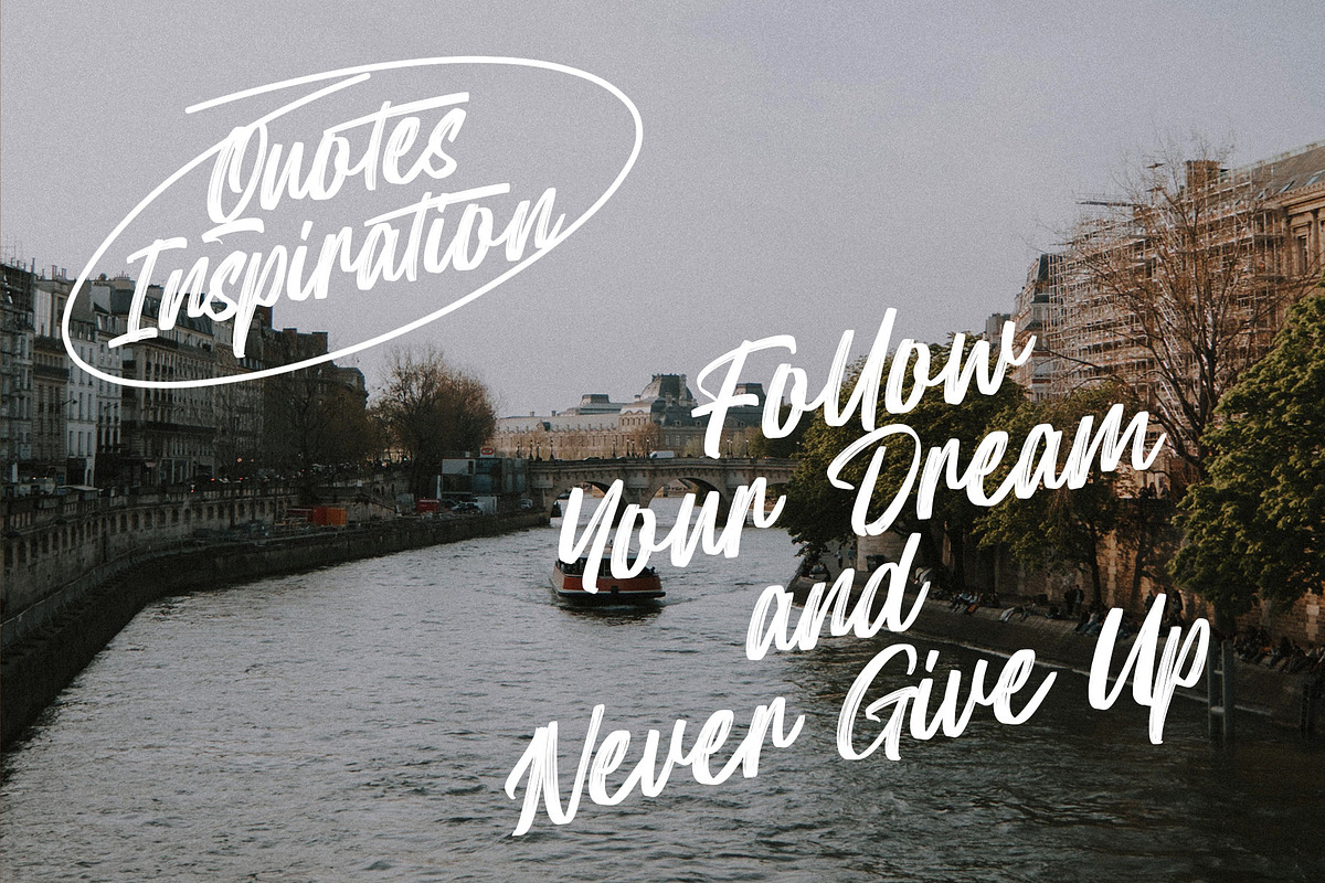 Renthiga Brush Handwritten Font, a Handwritten Font by RantautypeStudio (Photo 13 of 17)