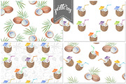 Coconut set, a Food Illustration by maritime_m (Thumbnail 2 of 6)