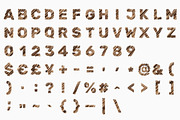 Wooden Strips Font, a Sans Serif Font by itefan Studio (Thumbnail 4 of 5)