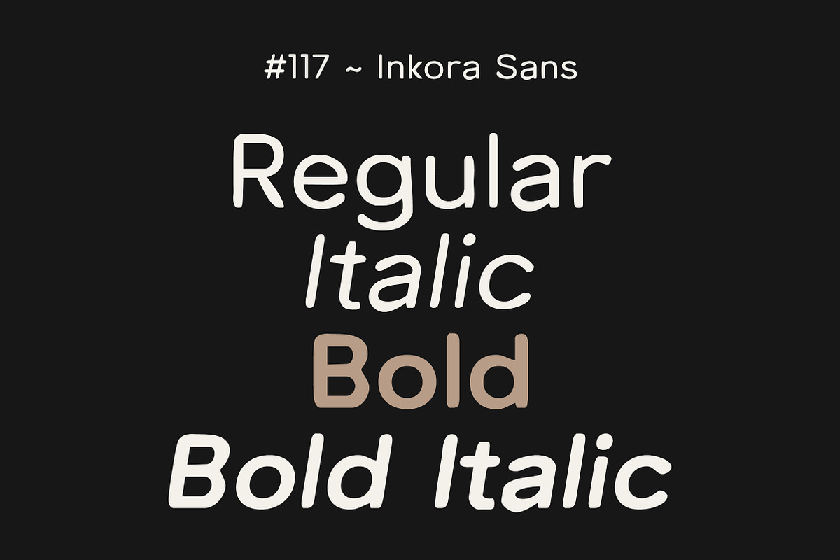 Inkora Sans - Modern Inky Display, a Sans Serif Font by Lettertype Studio (Photo 9 of 14)
