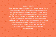 LAFOLOs Flimsy Font, a Handwritten Font by LAFOLO (Thumbnail 5 of 6)