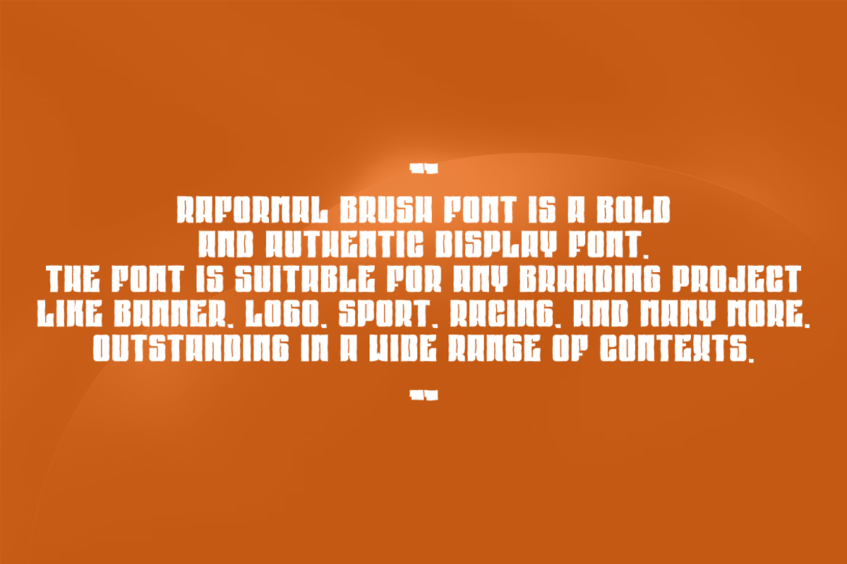 Raformal Brush, a Handwritten Font by QR Design Studio (Photo 5 of 9)