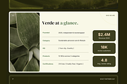 VERDE Ecology Brand Deck Canva, a Presentation Template by PaperSlides (Thumbnail 3 of 8)