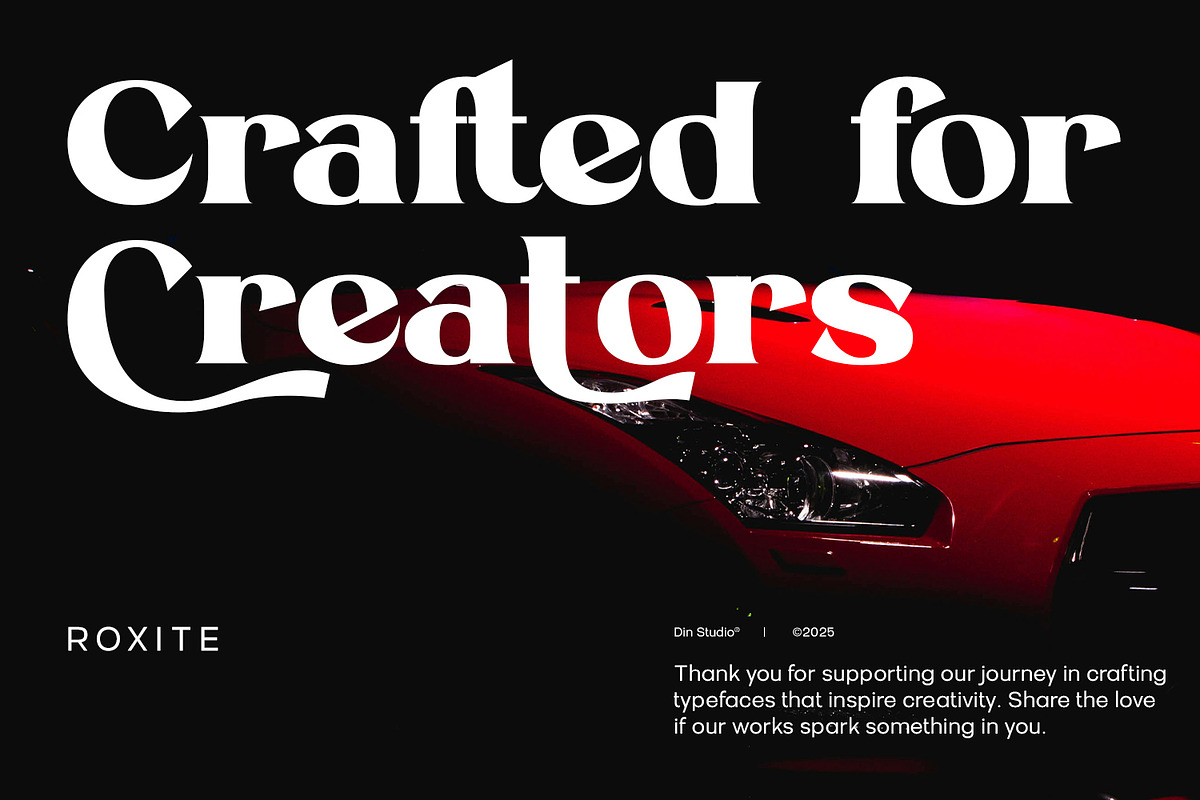 Roxite, a Serif Font by din-studio.com (Photo 16 of 16)