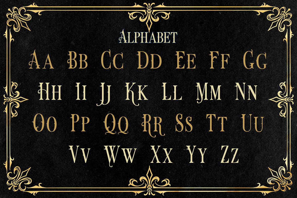 CONVENCION, a Blackletter Font by dansdesign (Photo 4 of 8)