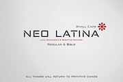 Neo Latina 2 fonts, a Sans Serif Font by deFharo (Thumbnail 1 of 4)