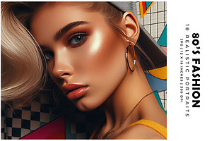 80s Fashion, a Beauty & Fashion Photo by Digital Art Creations