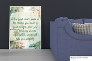 Spiritual Positive Quote Print Wall, a Poster Template by MagicLove Creations (Thumbnail 3 of 10)