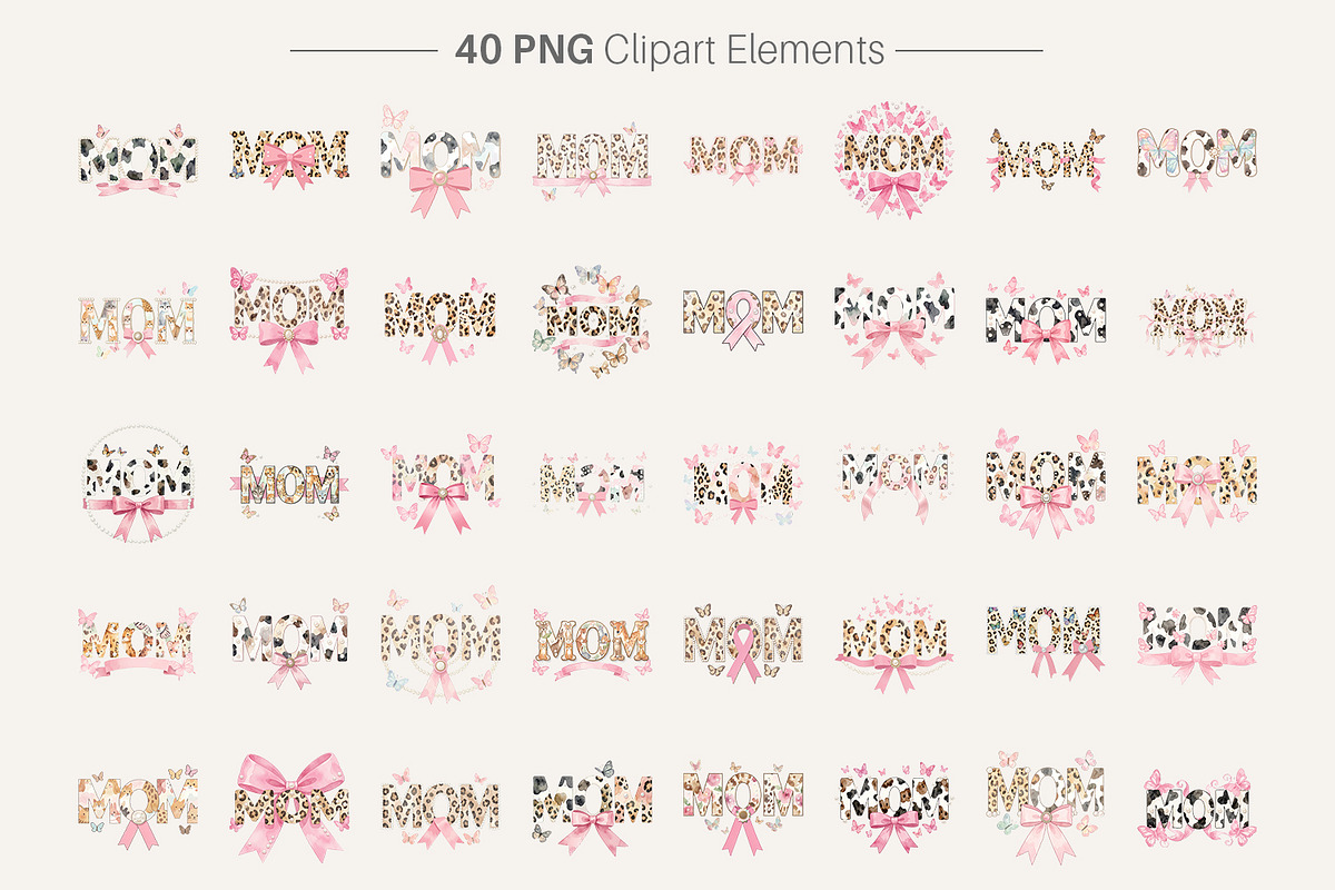 Watercolor Mom Sublimation, an Illustration by Artnoy (Photo 2 of 8)