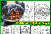 Christmas Coloring Book for Kids, an Animal Illustration by Design Home (Thumbnail 1 of 4)