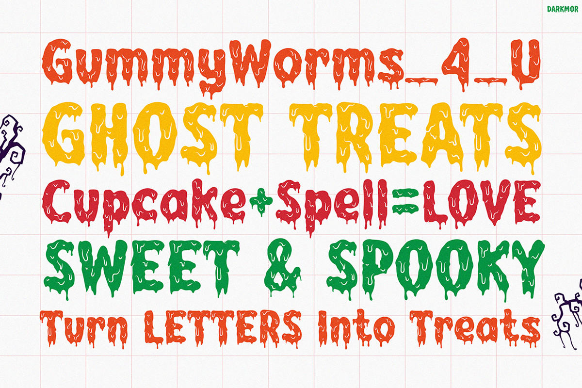 DARKMOR, a Font by Pinisi ART (Photo 4 of 10)