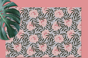 20JPG/EPS Tropical floral pattern, a Pattern Graphic by Theraphosath (Thumbnail 28 of 30)