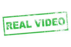 Real video stamp sign, an Object Graphic by Vapi