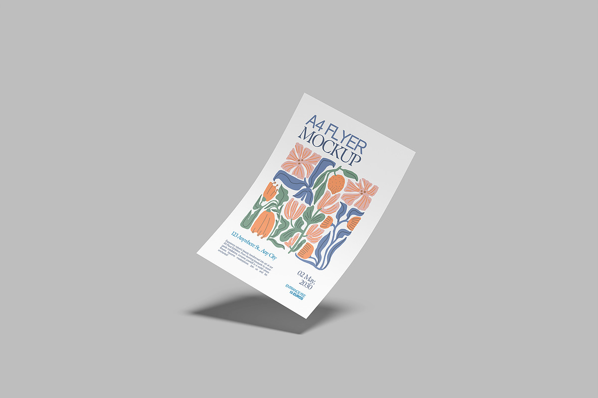 A4 Flyer Mockup, an Advertising Mockup by rizalamora (Photo 12 of 13)