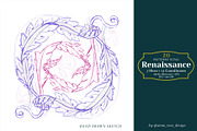 Moody Renaissance Acanthus Patterns, a Pattern Graphic by Rose Design (Thumbnail 11 of 12)