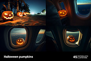 Halloween pumpkins. 45 images, a Holiday Photo by Handmadefont (Thumbnail 4 of 11)
