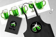 Green Beer, an Object Graphic by Yulia Ogneva (Thumbnail 4 of 5)