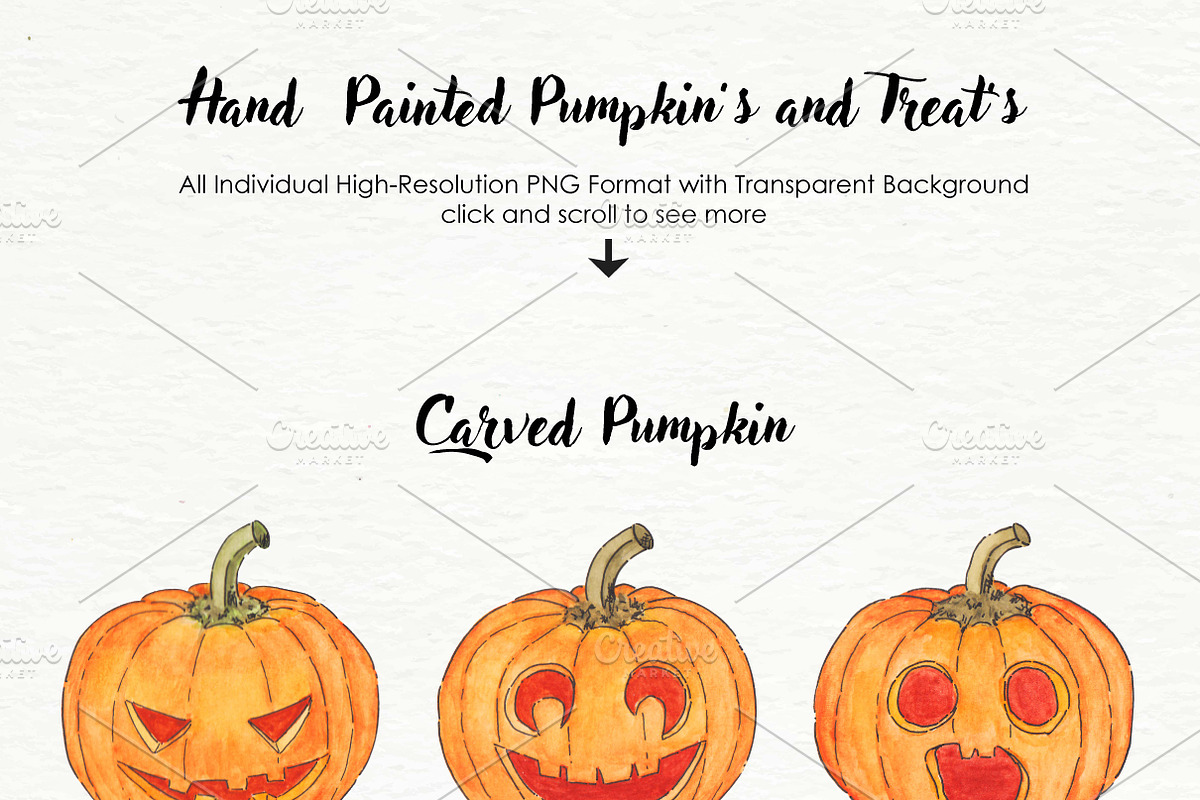 Hallloween Card Design Set, an Illustration by An Design (Photo 2 of 5)