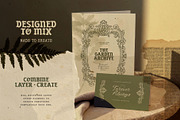 Dark Academia Frame & Ornament Kit, an Object Graphic by KetteCreate (Thumbnail 12 of 21)