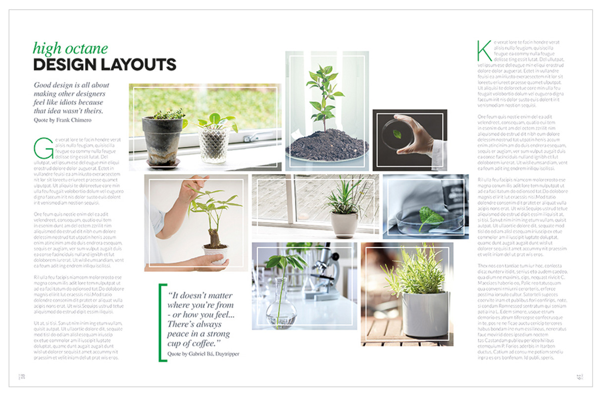 Magazine Template InDesign 14, a Magazine Template by Love Graphic Design (Photo 18 of 20)