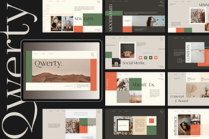 Qwerty - Google Slides Template