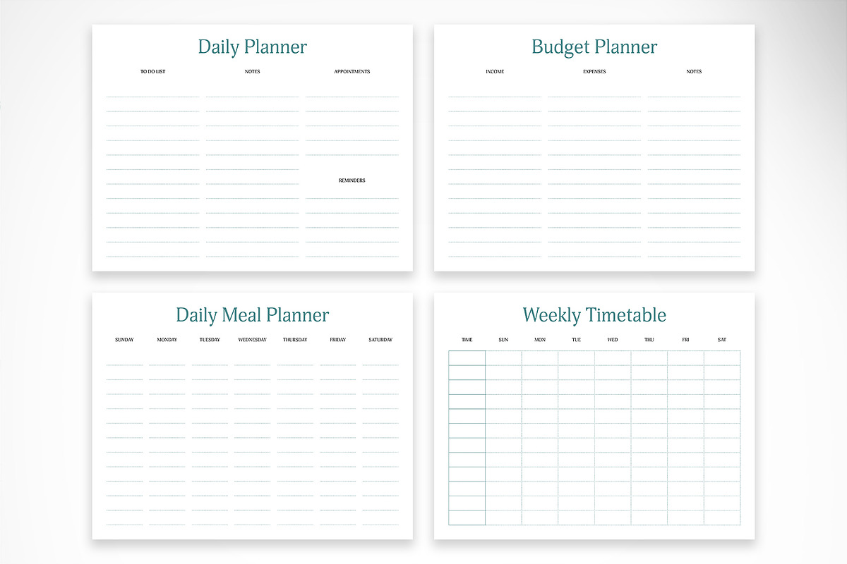 Elegant 2026 Calendar Planner Bundle, a Print Template by McLittle Stock (Photo 5 of 5)