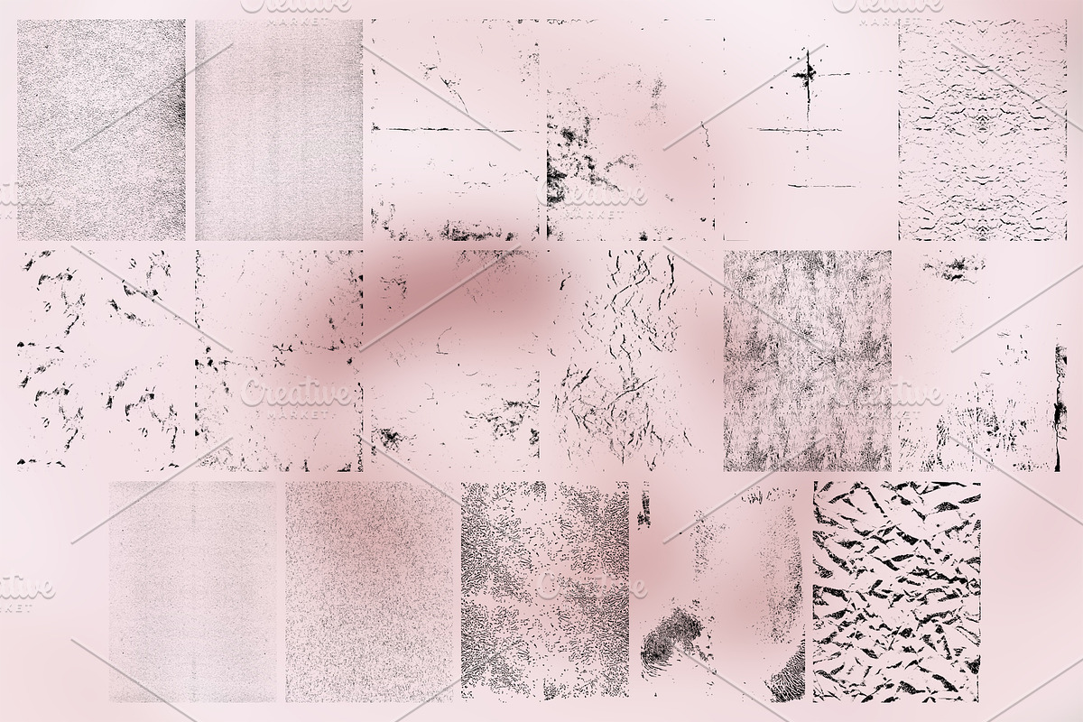 Distressed Texture Overlays., a Texture Graphic by TaPilipa (Photo 7 of 8)