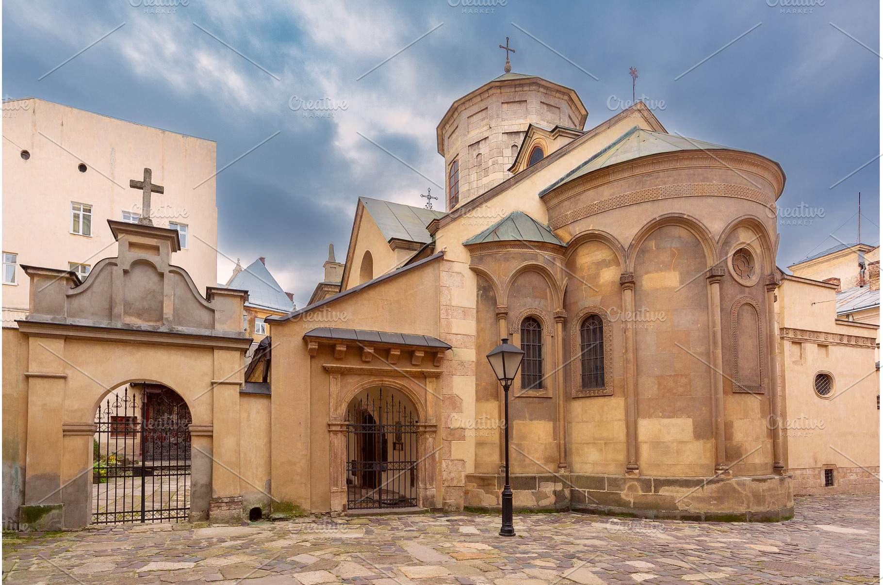 Armenian Cathedral in Lviv, Ukraine, an Architecture Photo by kavalenkava