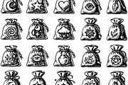 Mystical Magic Bag Symbol Set, an Object Graphic by RT Studio (Thumbnail 3 of 4)