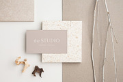 Sand Business Card Photo Mockups, a Product Mockup by Moyo Studio (Thumbnail 7 of 8)