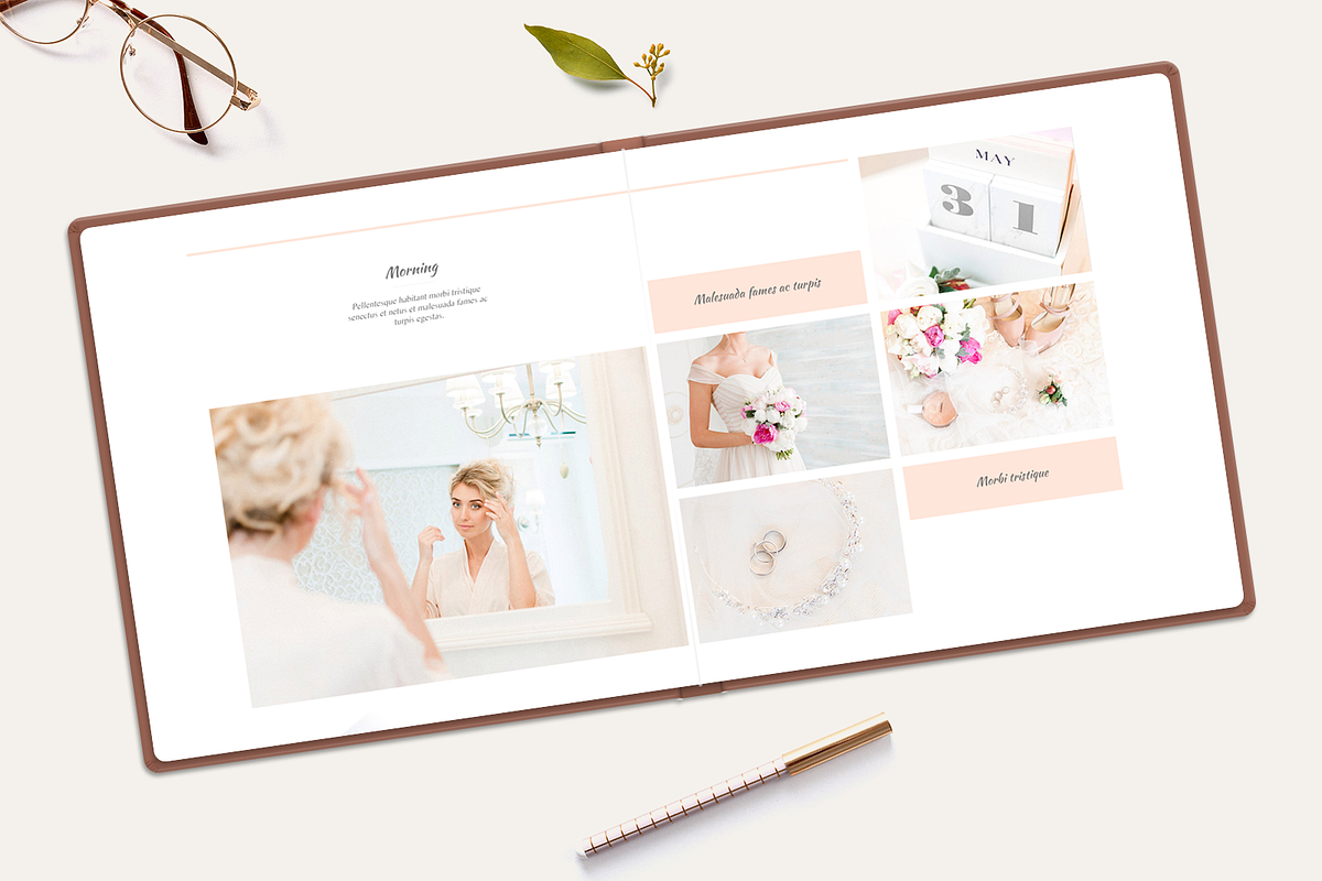 Wedding Album Template / AWD, a Brochure Template by ArealPro (Photo 1 of 6)