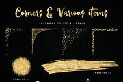 Glitter Photo Overlay Frames Borders, a Texture Graphic by Nifty Template Studio (Thumbnail 9 of 12)